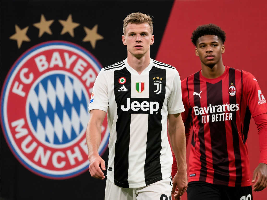 拜仁与勒沃库森争抢米兰后卫佳夫，转会费曝光